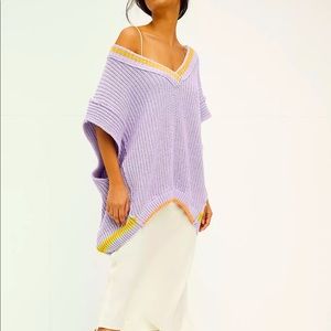 FREE PEOPLE Stripe Clyde Sleeveless Knit Vest